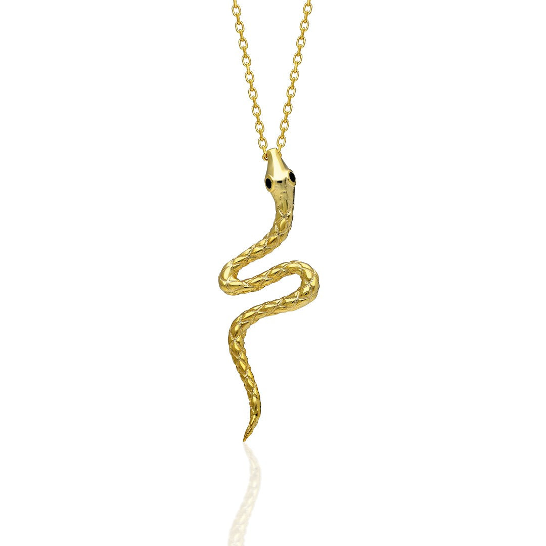 Snake Necklace - 925 Silver
