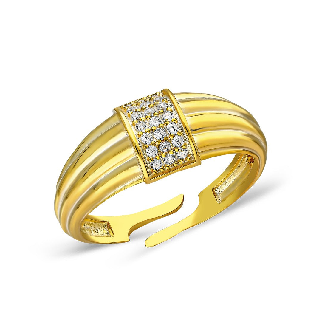 Willow Model Stone Ring - 925 SILVER