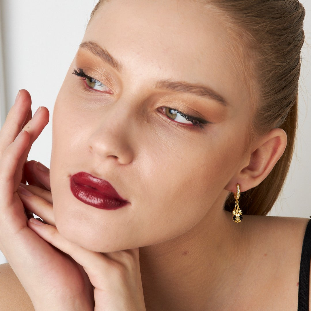 Bow Earrings - 925 Silver