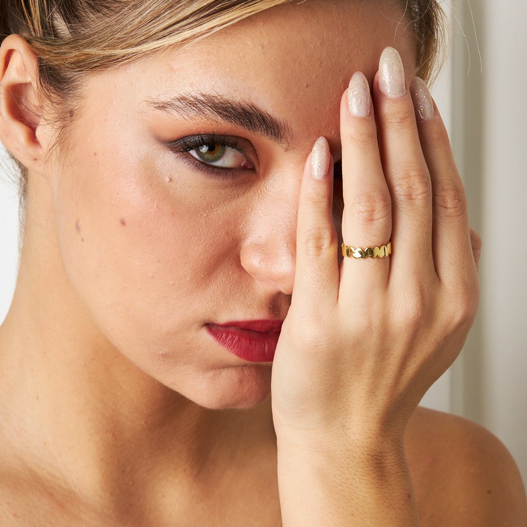 Stoneless Heart Ring - 925 SILVER