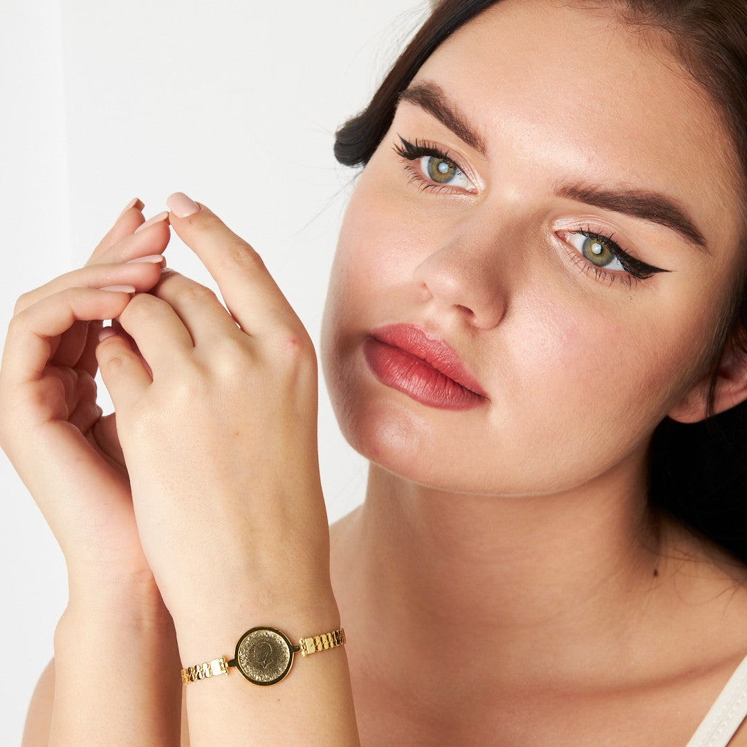 Water Drop Chain Bracelet - 925 SILVER