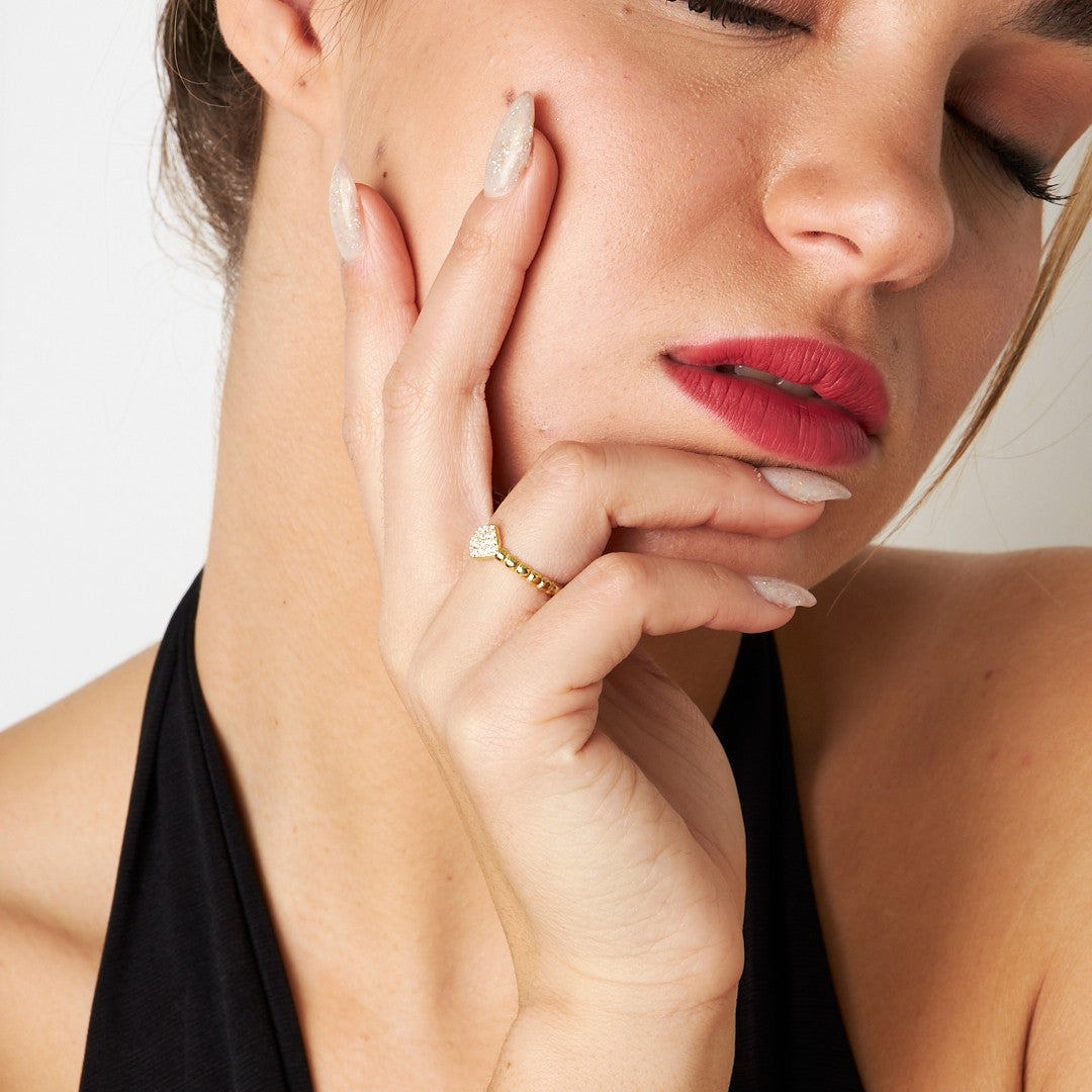 Disc Model Ring - 925 SILVER