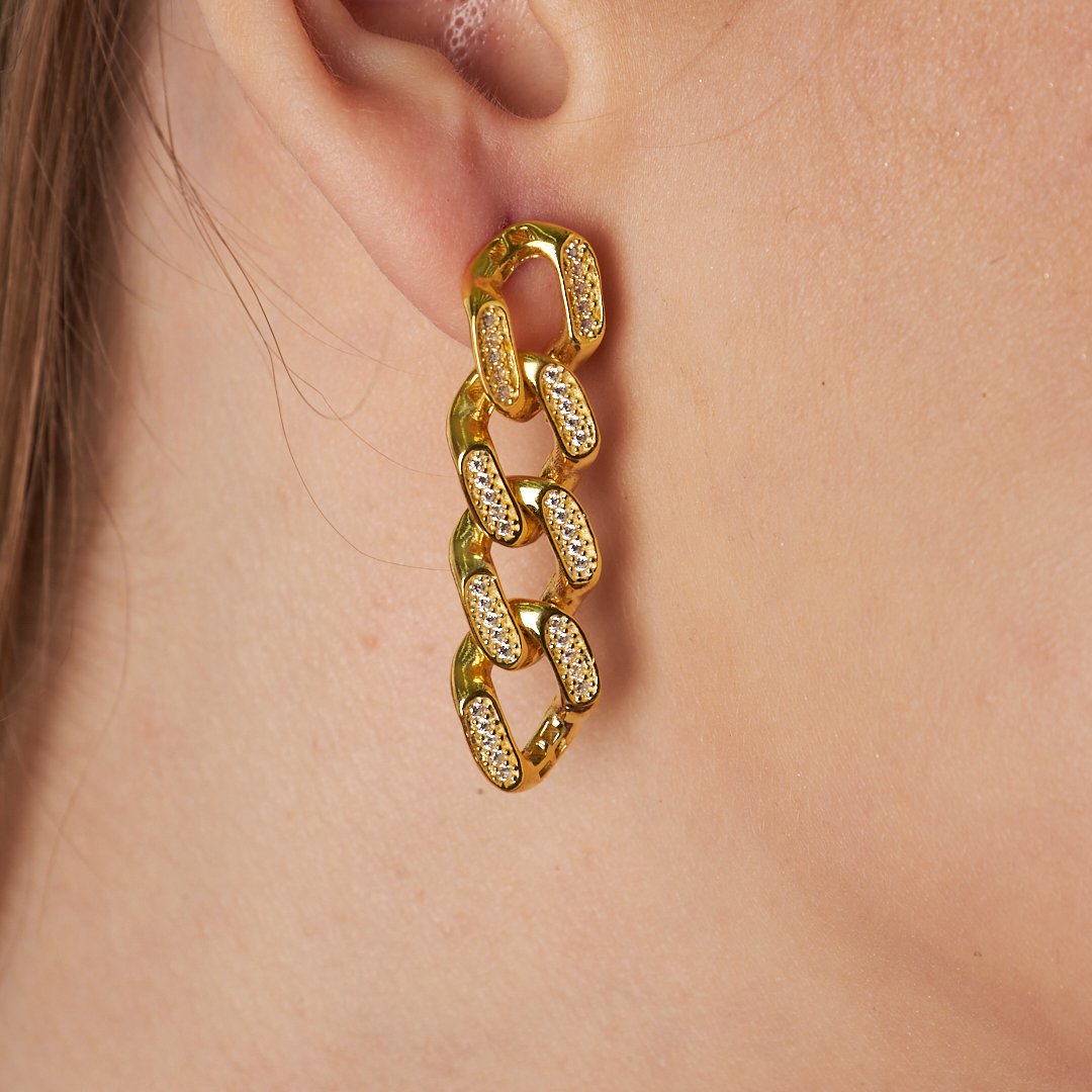 Gourmet Zircon Earrings - 925 SILVER