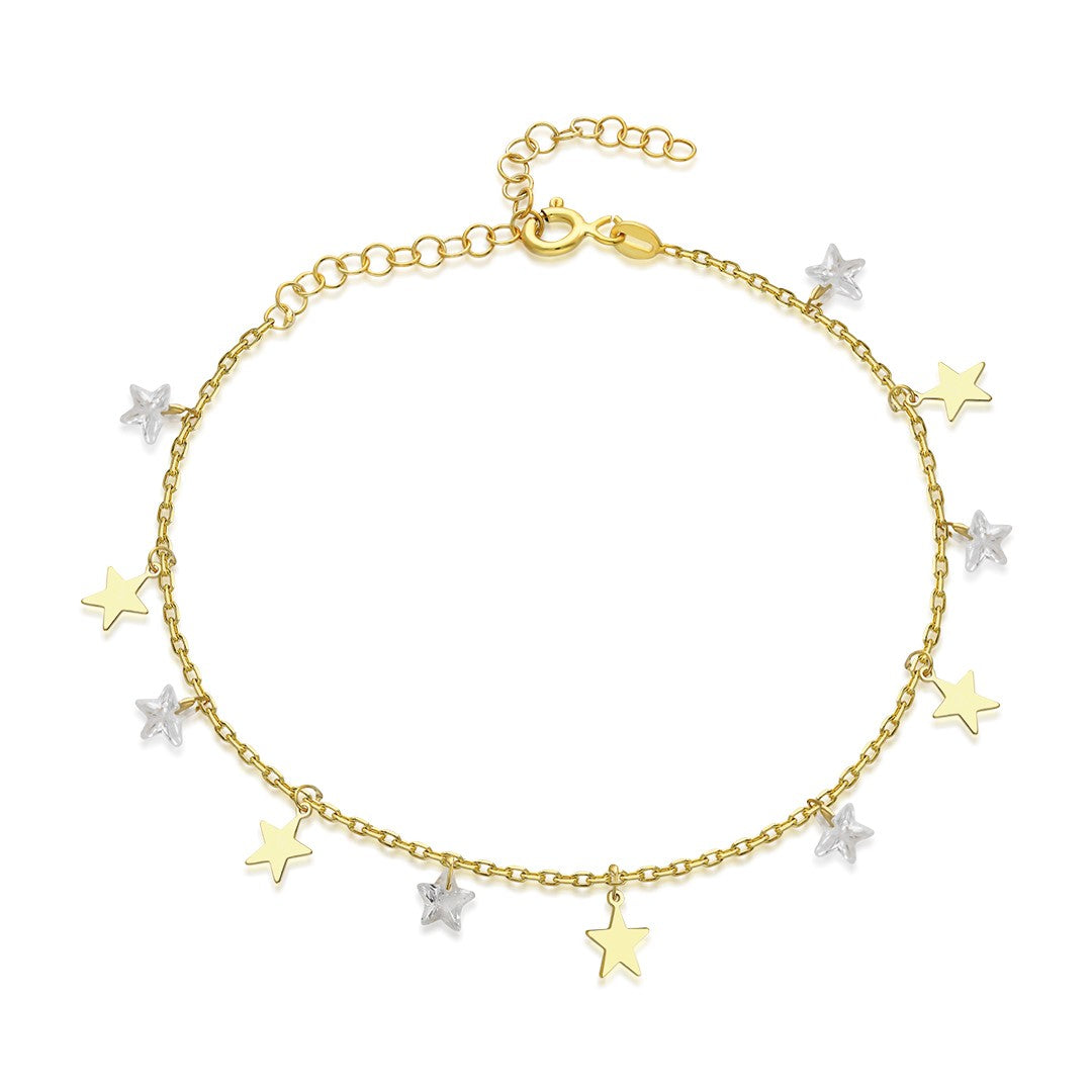 Star Glitter Bracelet - 925 SILVER