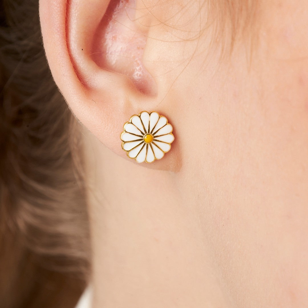 Daisy Earrings - 925 Silver