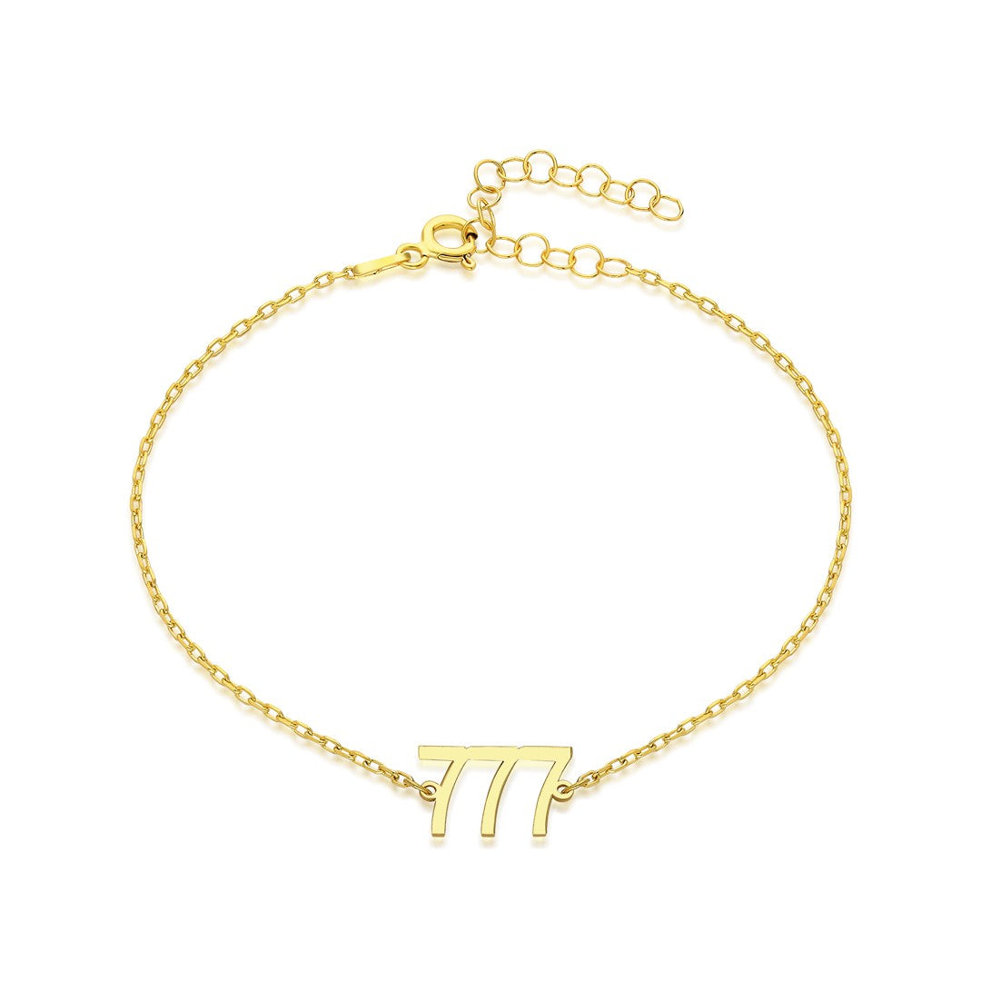 Angel Number Bracelet - 925 SILVER