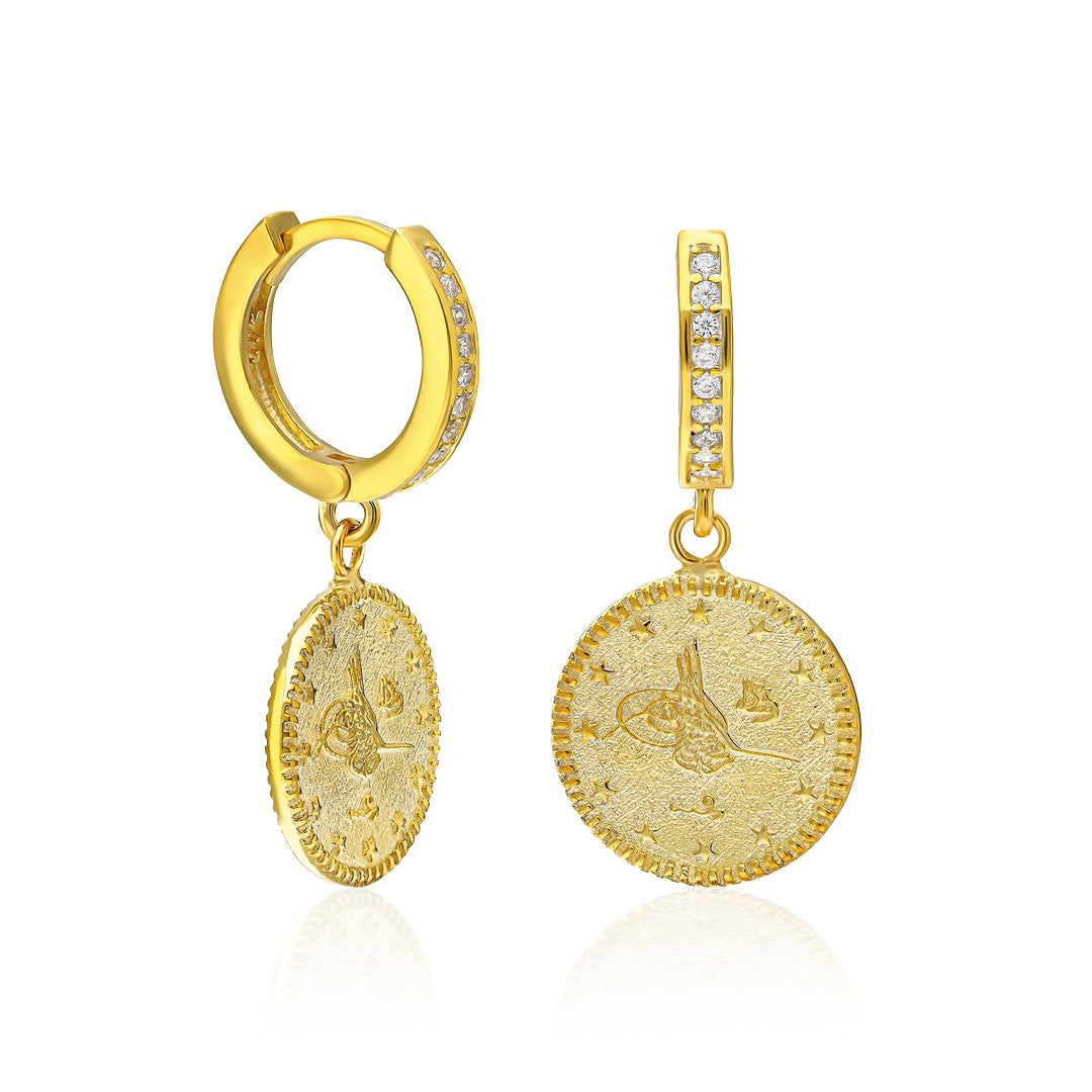 Reşat Dangling Earrings - 925 SILVER