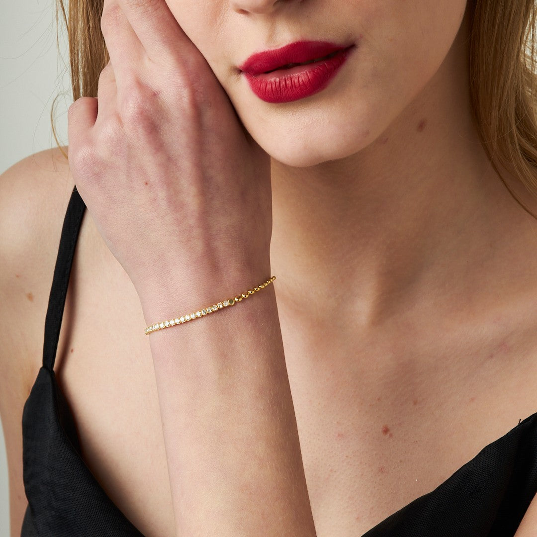 Waterway Ball Chain Bracelet - 925 SILVER