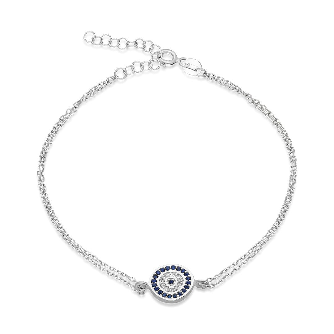 Round Eye Bracelet - 925 SILVER