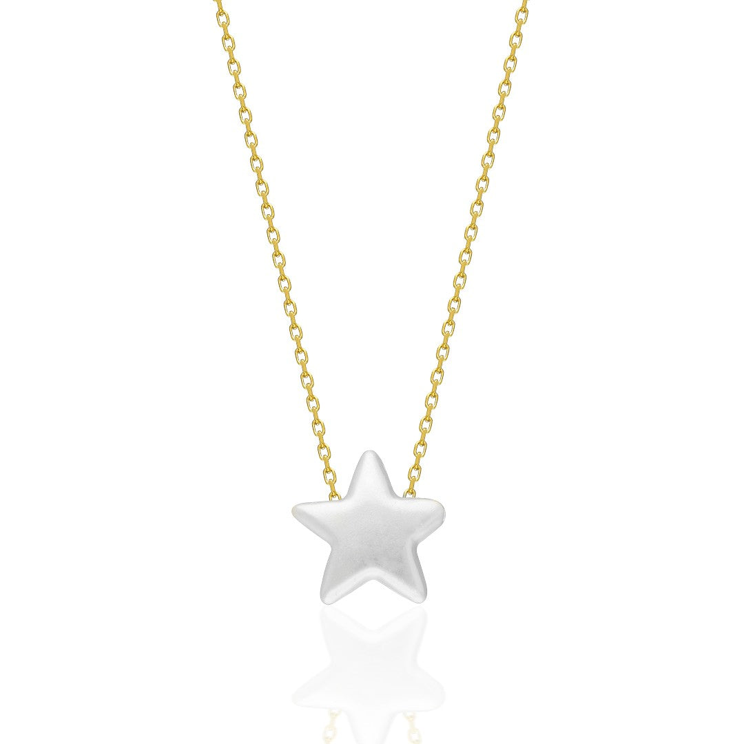 Fashion Star Necklace - 925 SILVER