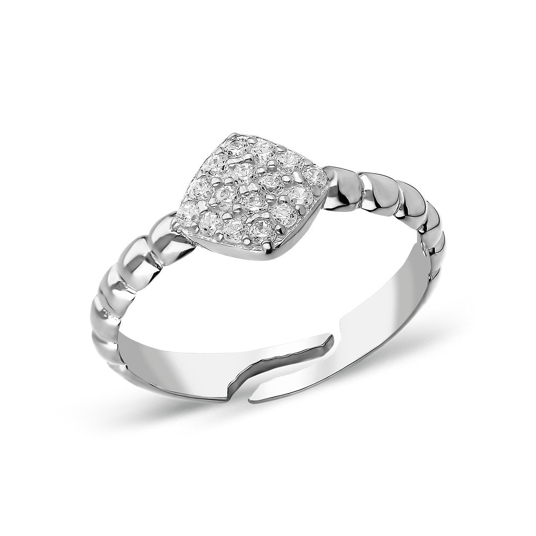 Disc Model Ring - 925 SILVER