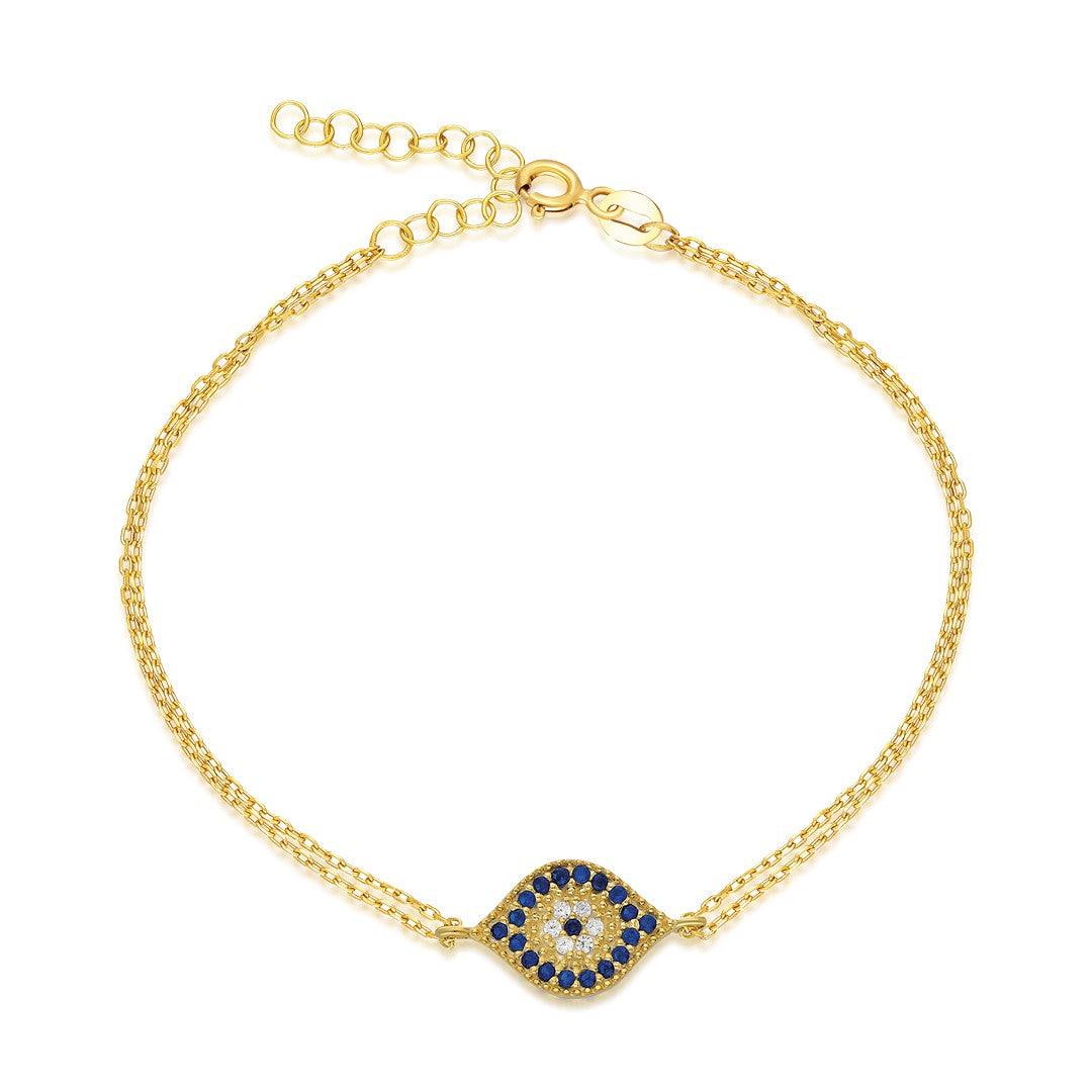 Eye Motif Bracelet - 925 SILVER