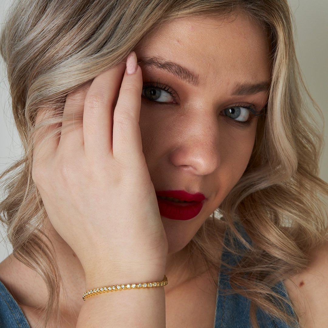 Single Stone Waterways Bracelet - 925 SILVER