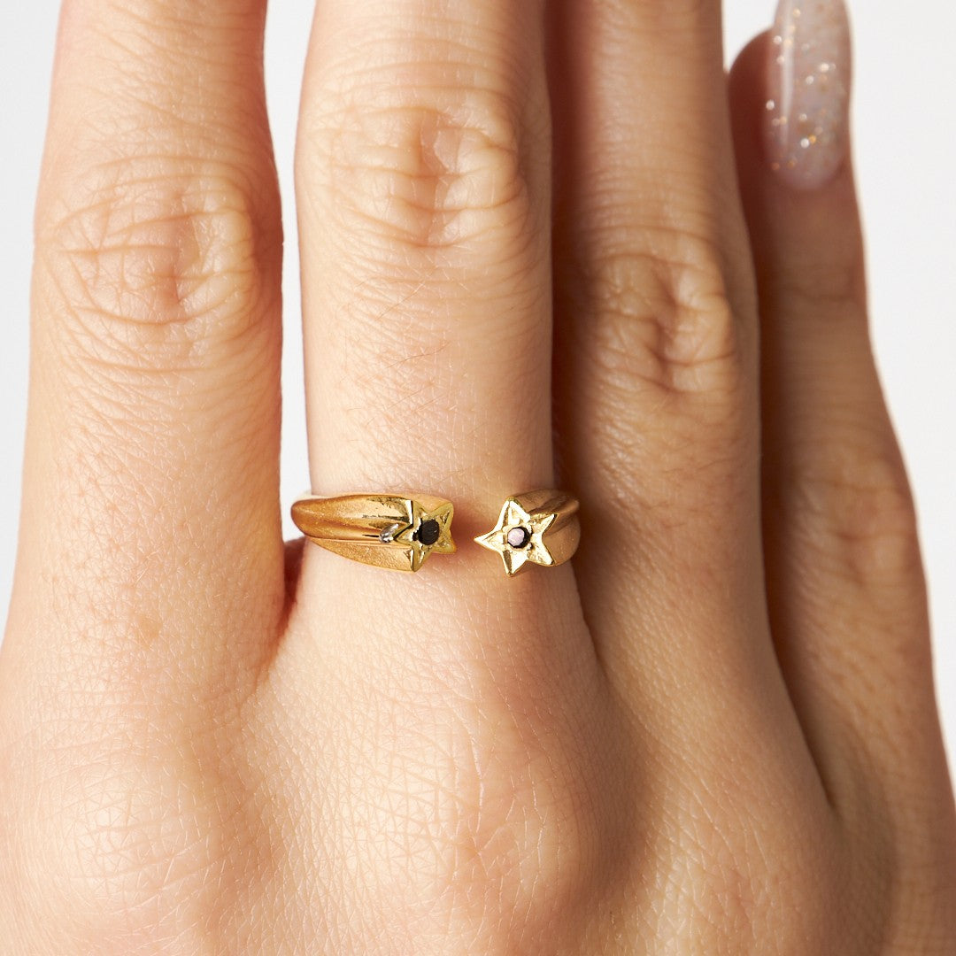 Star Sparkling Ring - 925 SILVER