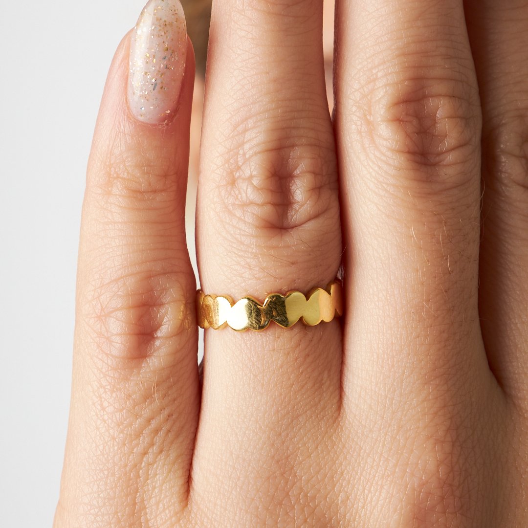 Stoneless Heart Ring - 925 SILVER