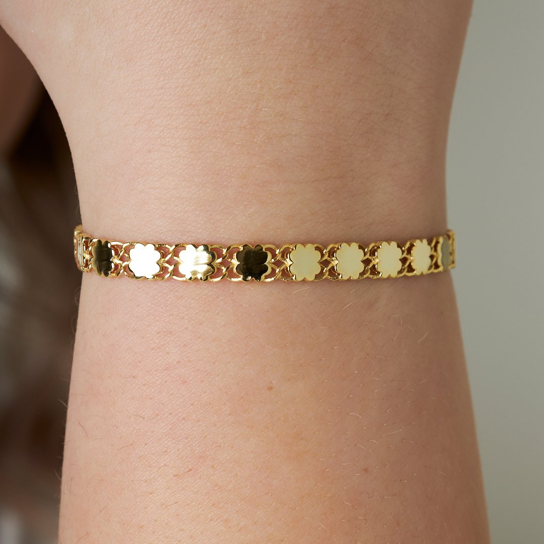 Plane Tree Leaf Bracelet - 925 SILVER