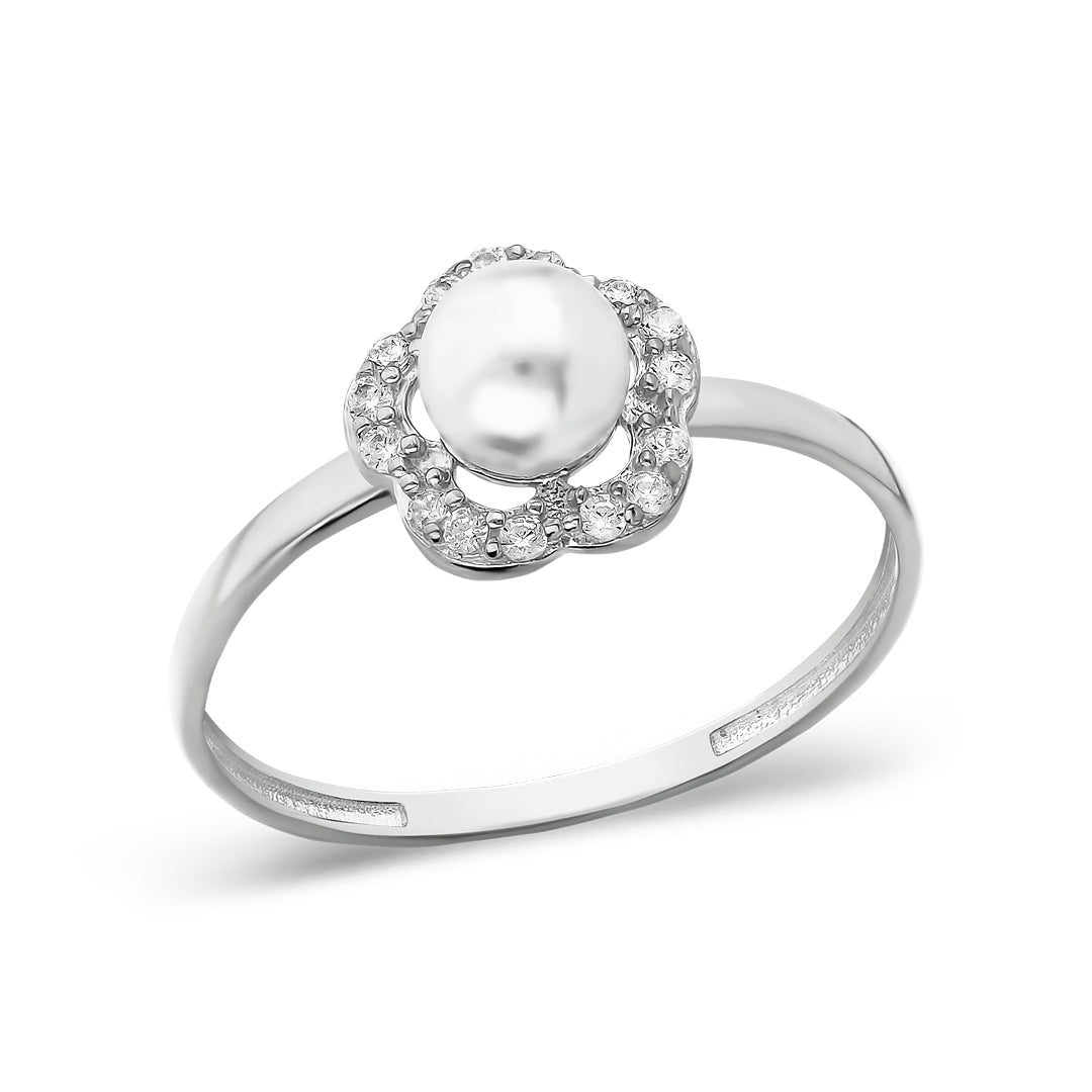 Water Pearl Ring - 925 SILVER