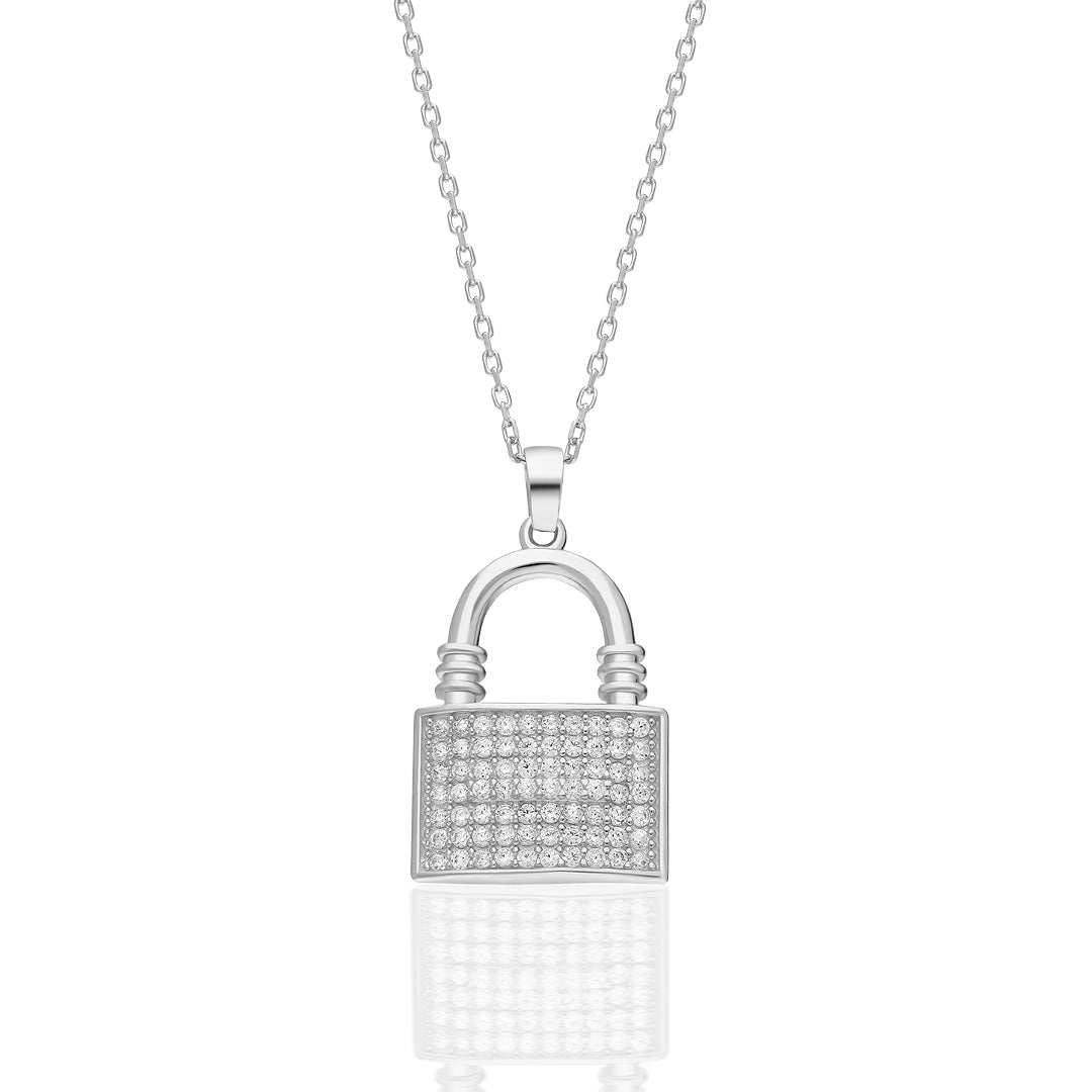 Lock Necklace - 925 SILVER