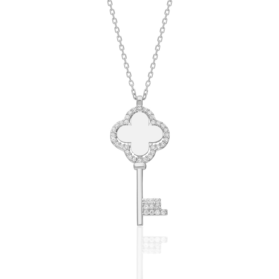 Key Necklace - 925 SILVER