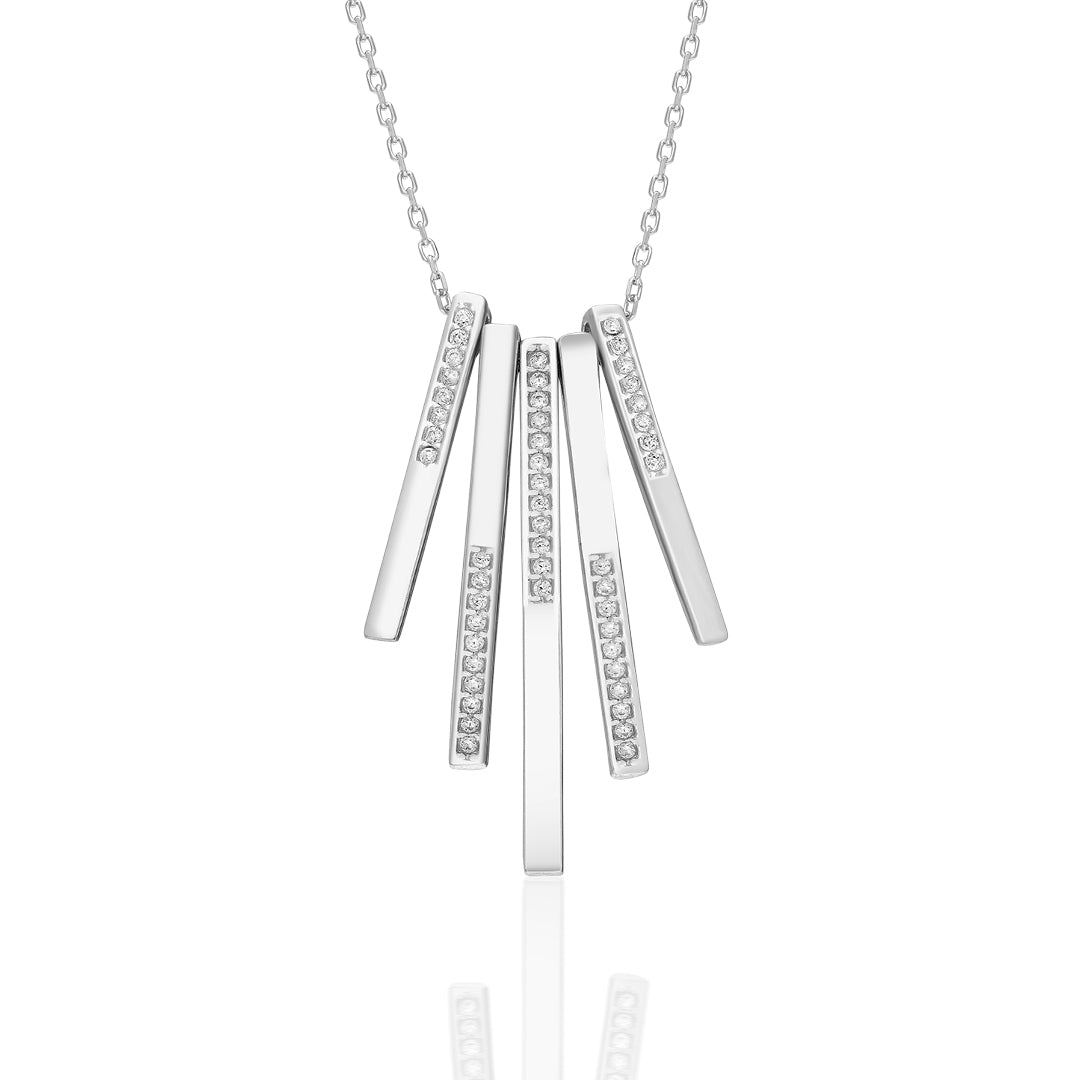 Bar Necklace - 925 SILVER
