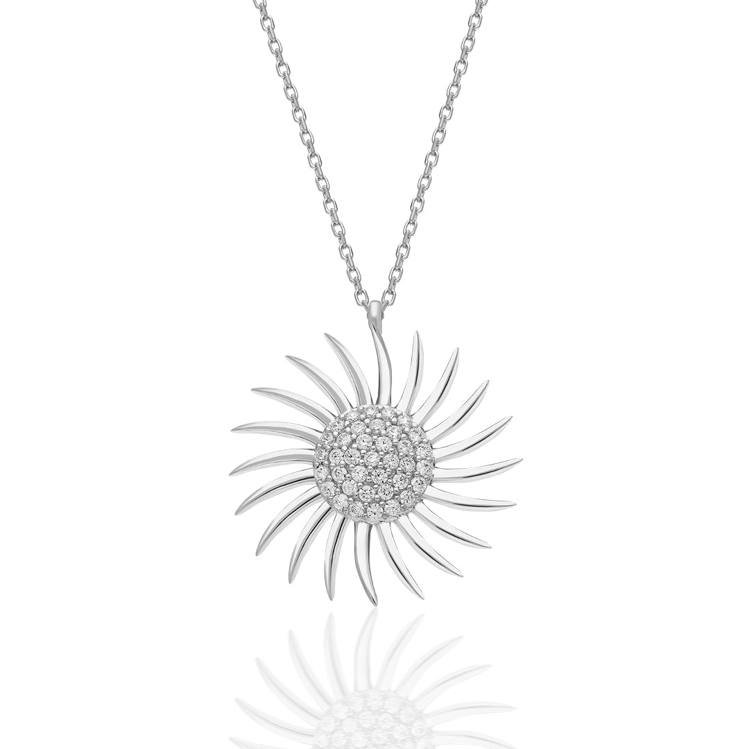 Sun Necklace - 925 SILVER