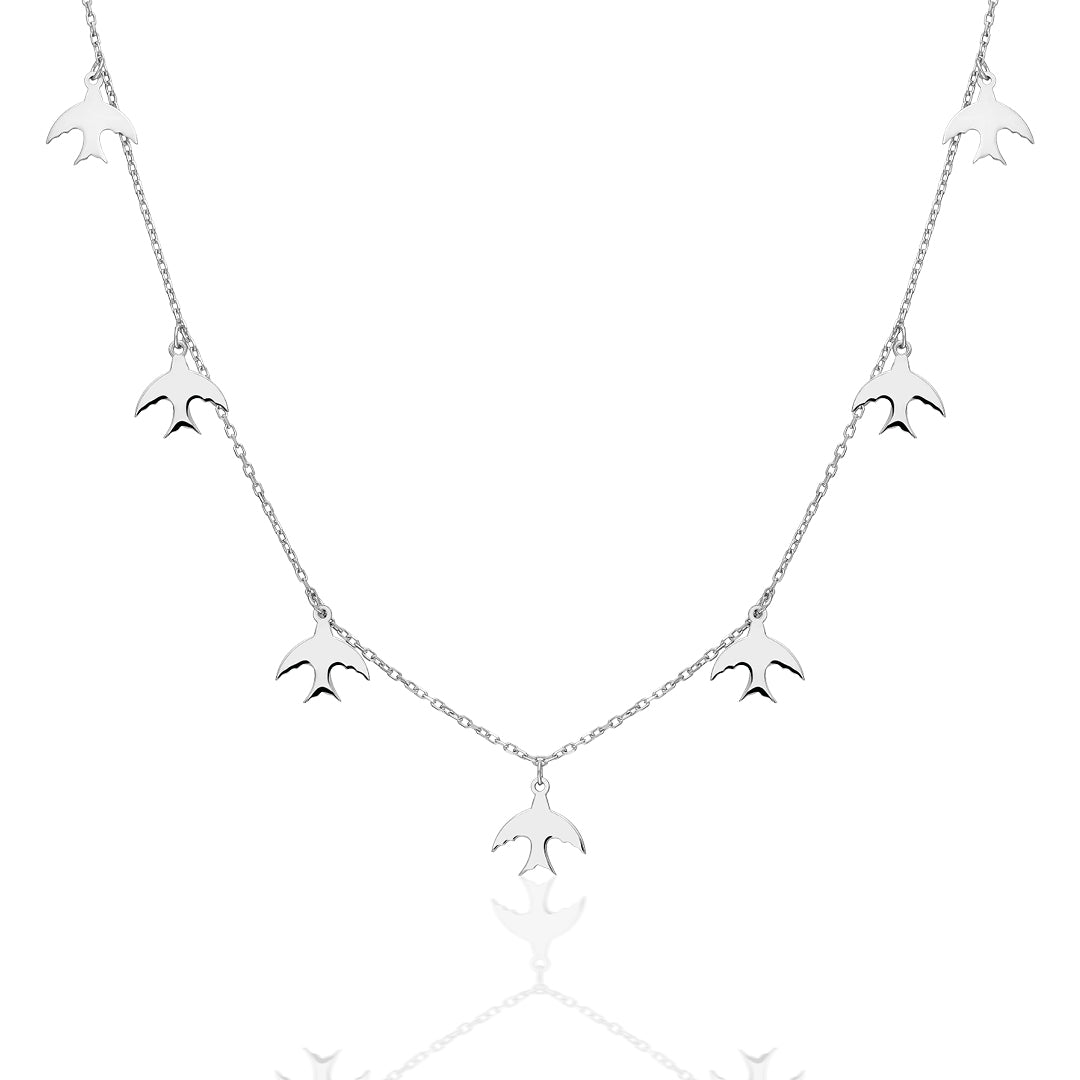 Birds Necklace - 925 SILVER