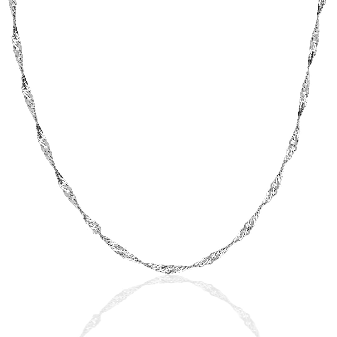 SINGAPUR HALSKETTE | 925 SILBER