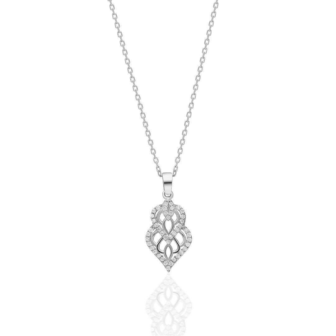 Perpetual Heart Necklace - 925 Silver