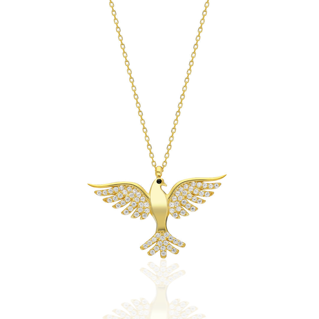 Phoenix Necklace - 925 Silver