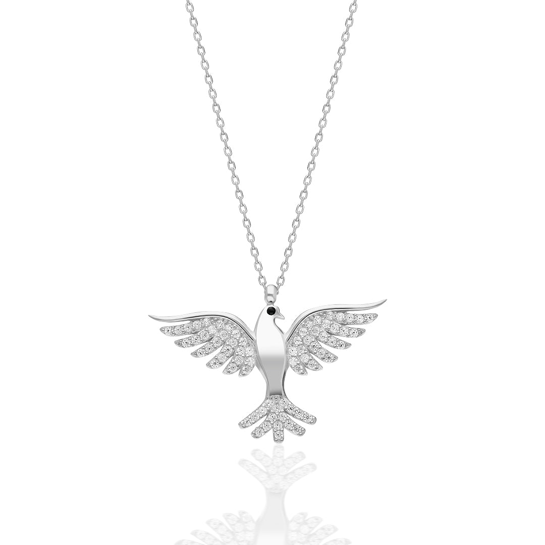 Phoenix Necklace - 925 Silver