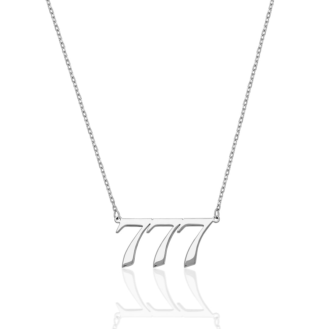 GLÜCKSZAHLEN KETTE | 925 SILBER