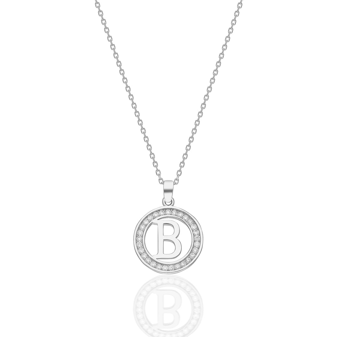 New Fashion Small Letter Necklace - 925 SILVER