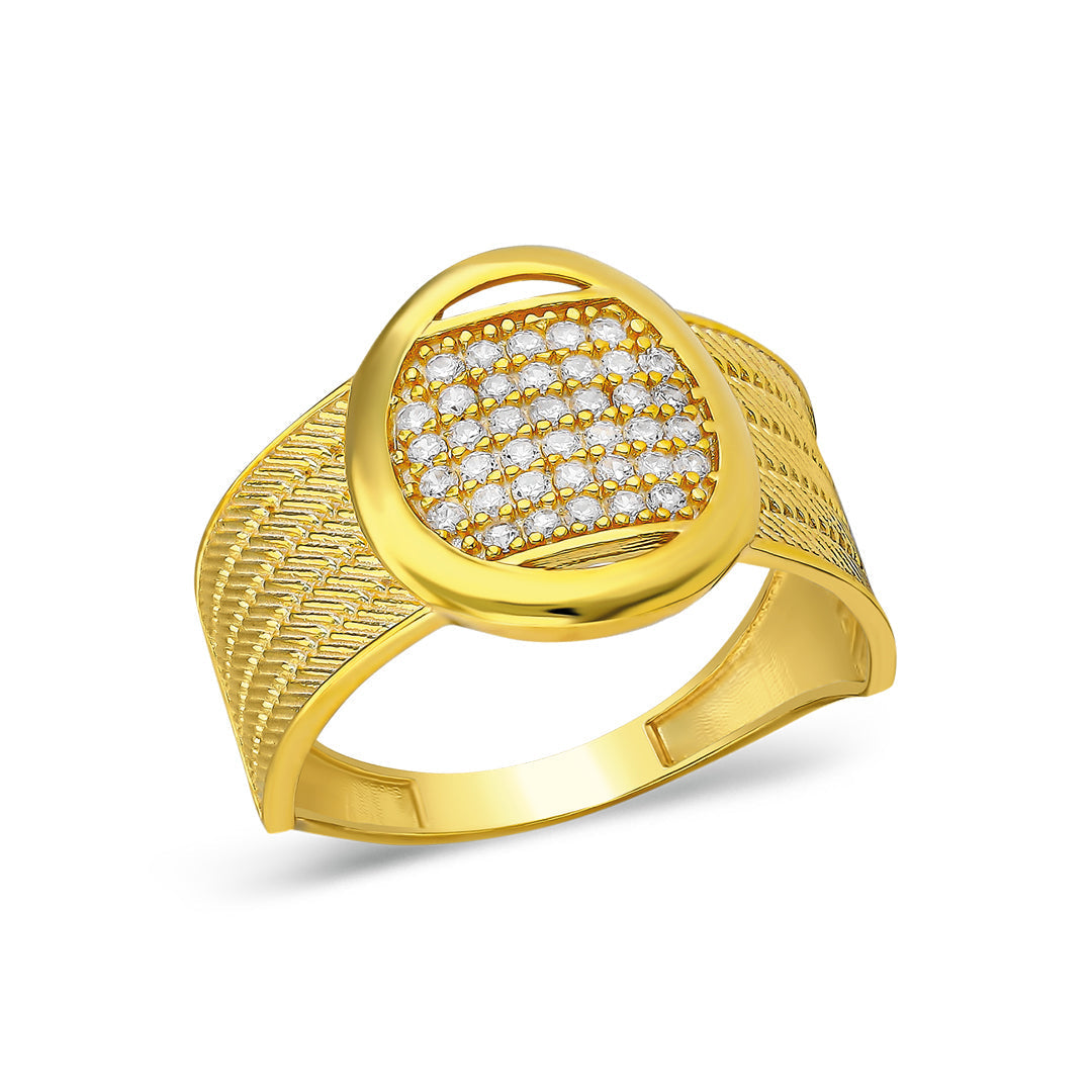 HASIR RING MODEL 3 MIT STEIN | 925 SILBER