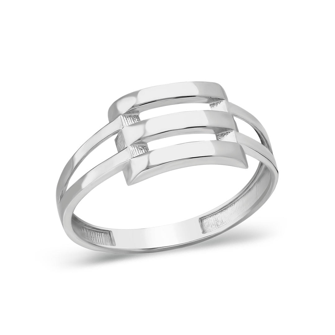 GERIPPE RING | 925 SILBER