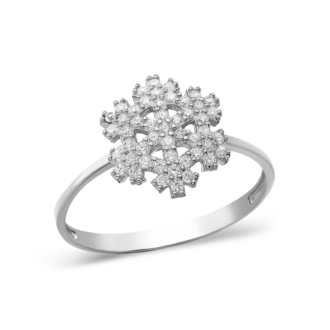 Snowflake Ring - 925 SILVER