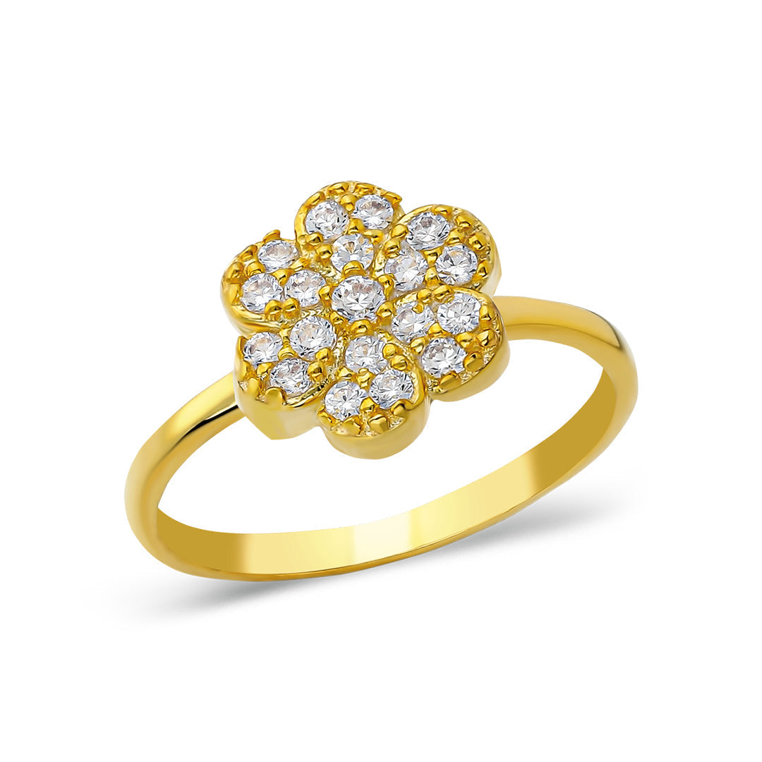 BLUMEN RING | 925 SILBER