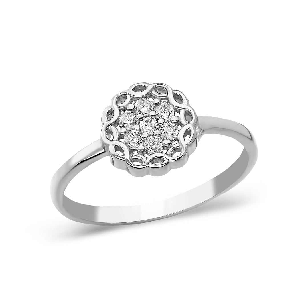 Daisy Model Ring - 925 SILVER