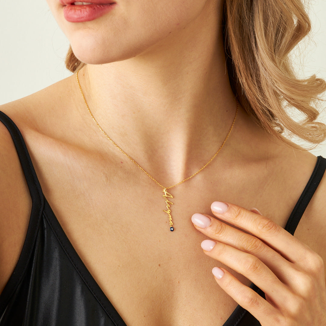 Signature Evil Eye Necklace - 925 Silver