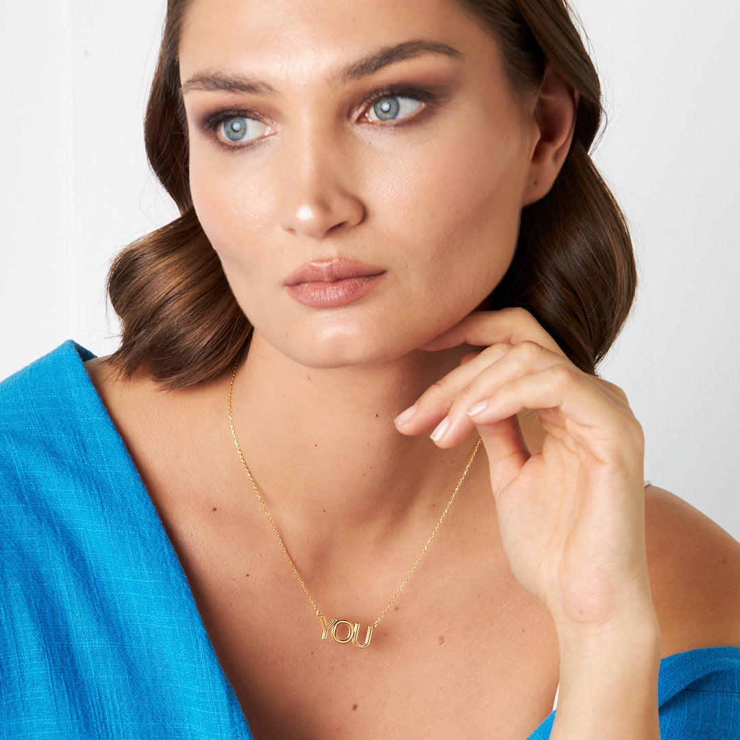 Striped You Necklace - 925 SILVER