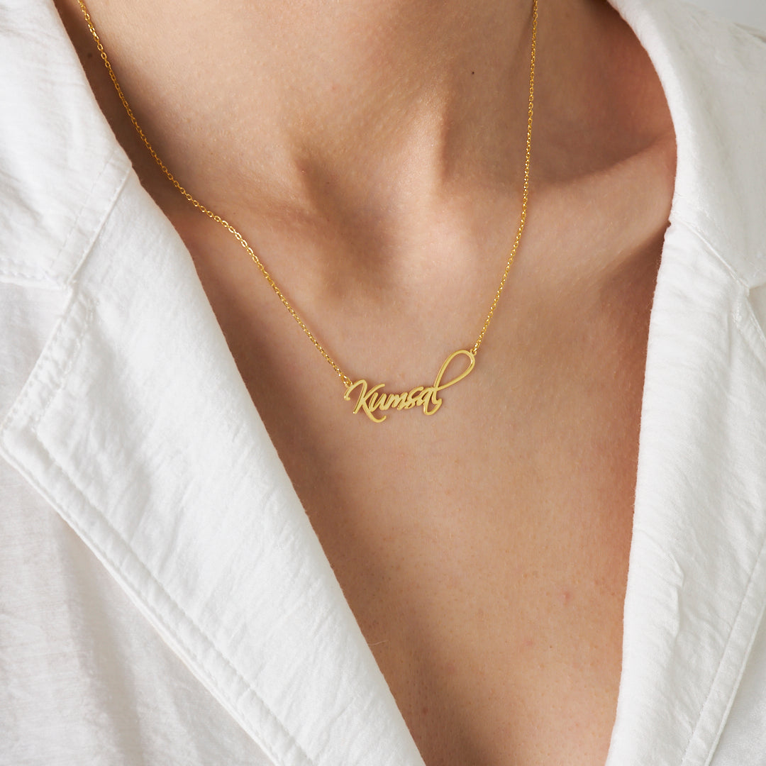 Special Design Name Necklace - 925 SILVER