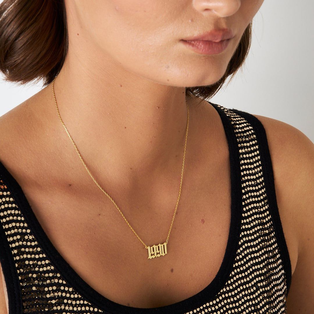 Year Necklace - 925 SILVER