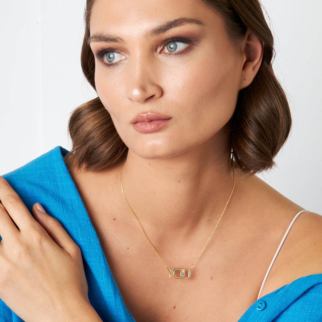 Striped You Necklace - 925 SILVER