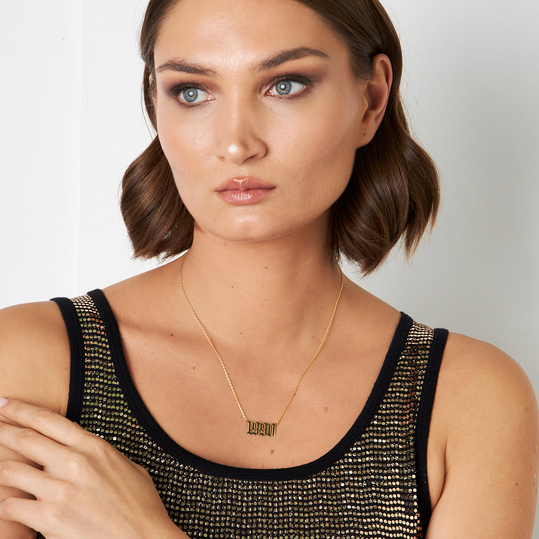 Year Necklace - 925 SILVER