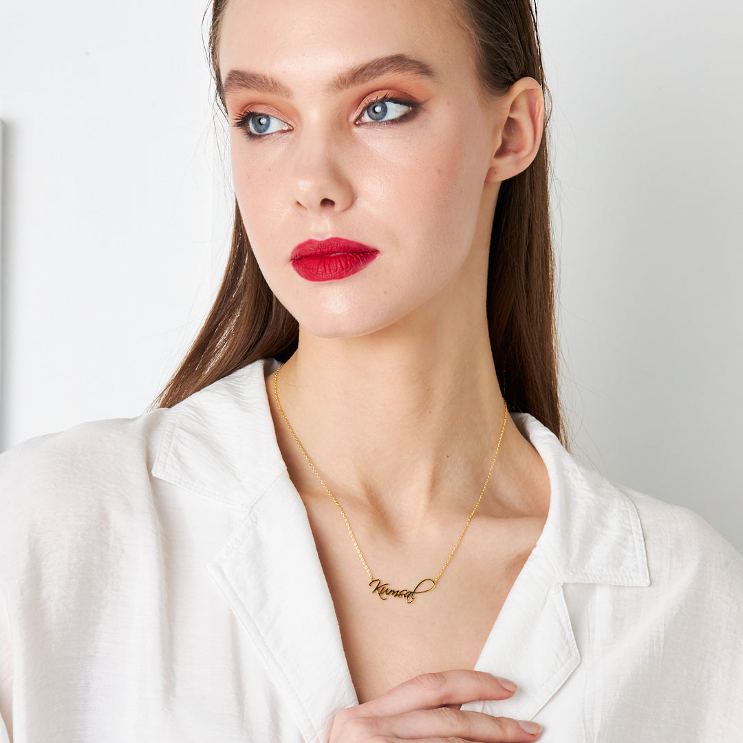 Special Design Name Necklace - 925 SILVER