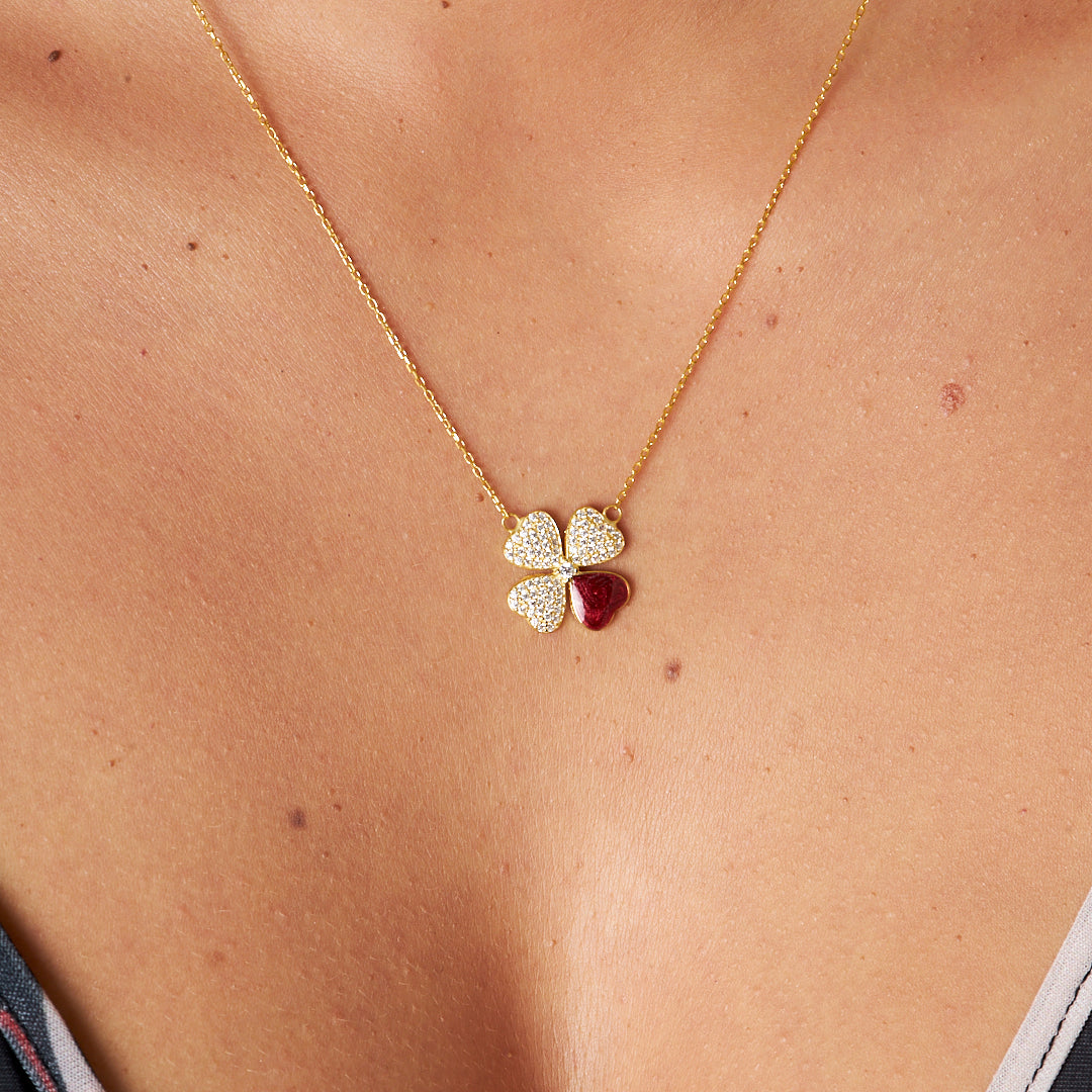 Clover Necklace - 925 SILVER