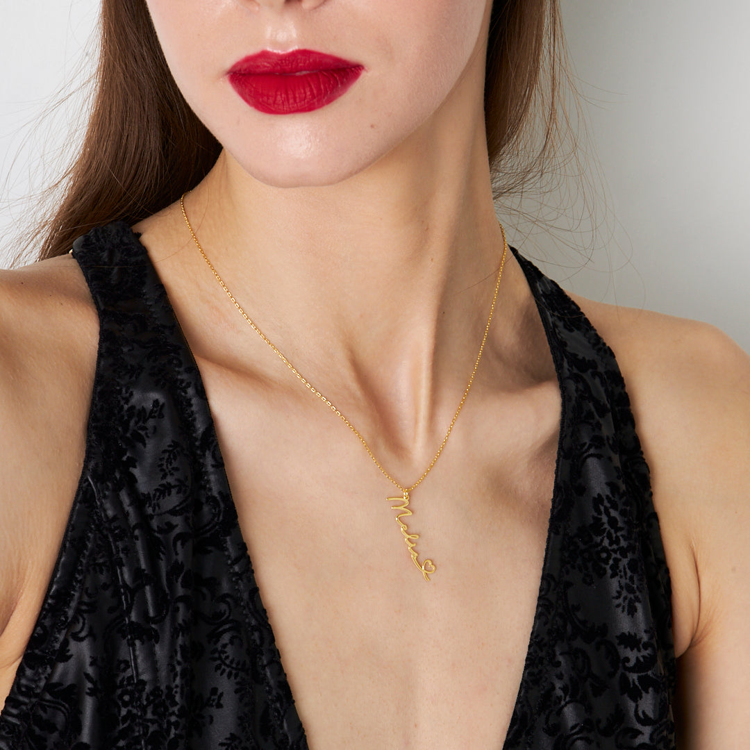 My Named Heart Necklace - 925 Silver