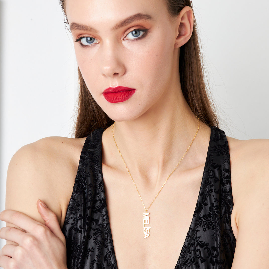 INITIALEN NAMENSKETTE | 925 SILBER