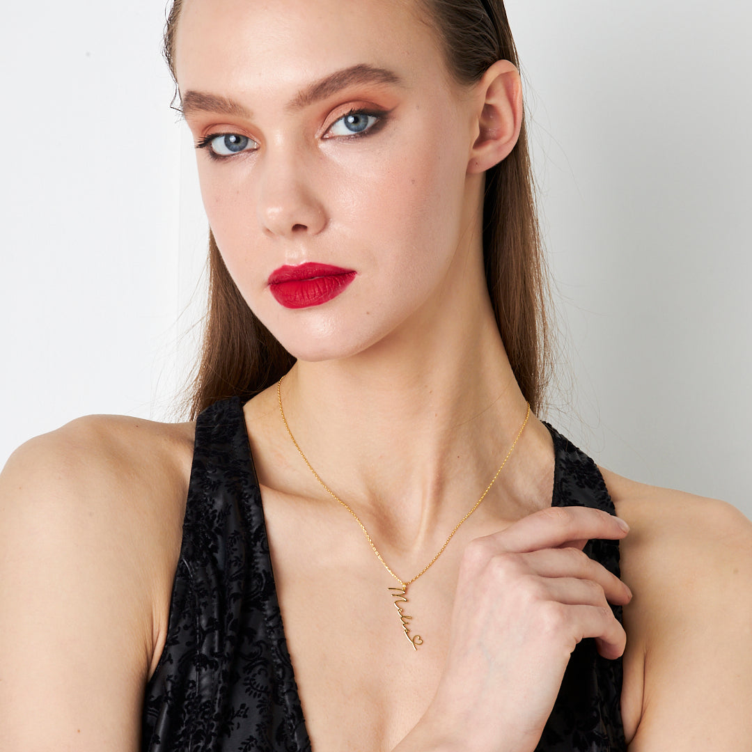 My Named Heart Necklace - 925 Silver