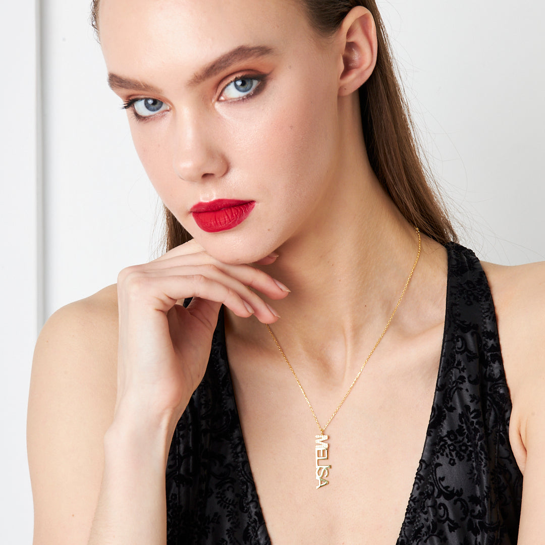 INITIALEN NAMENSKETTE | 925 SILBER