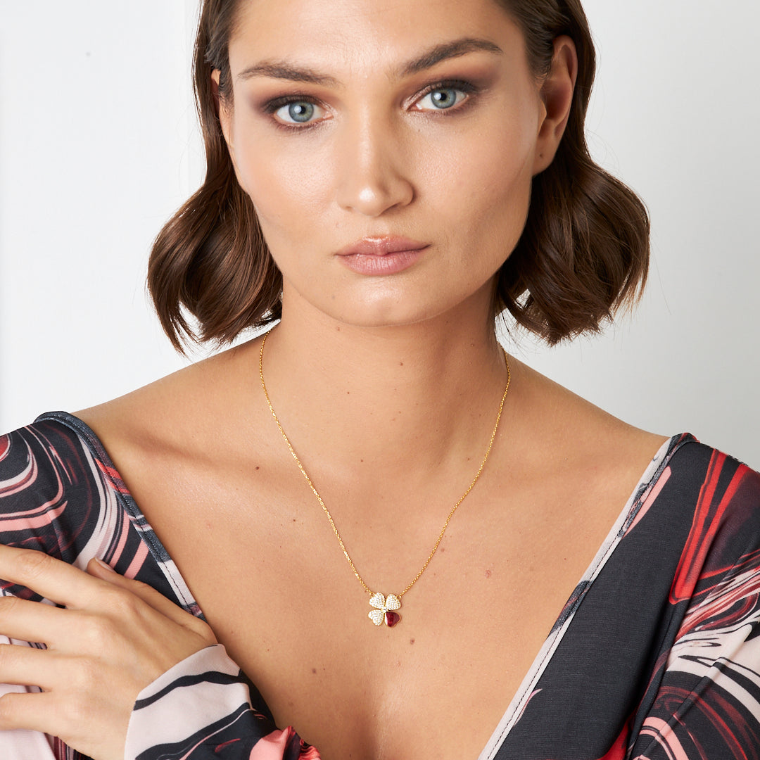Clover Necklace - 925 SILVER
